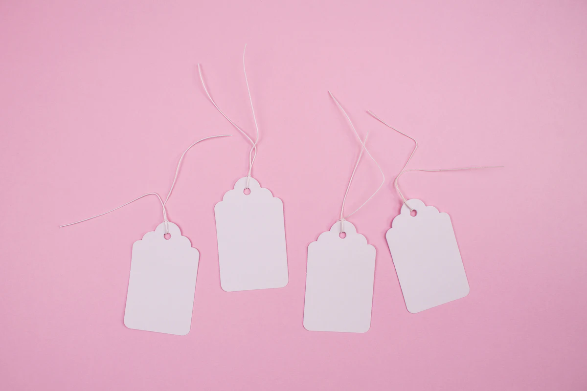 Promotional codes shown at a checkout page